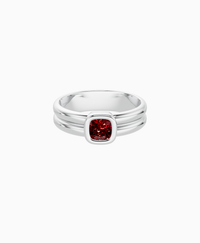 Pigeon Blood Lab Ruby / Cushion / 0.5ct