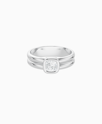 White Lab Diamond / Cushion / 0.5ct