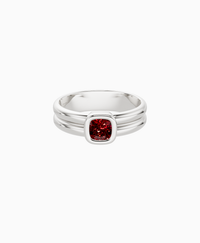 Pigeon Blood Lab Ruby / Cushion / 0.5ct
