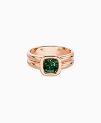Zambian Lab Emerald / Cushion / 1ct