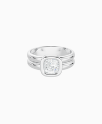 White Lab Diamond / Cushion / 1ct