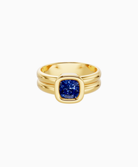Royal Blue Lab Sapphire / Cushion / 1ct