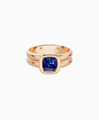 Royal Blue Lab Sapphire / Cushion / 1ct