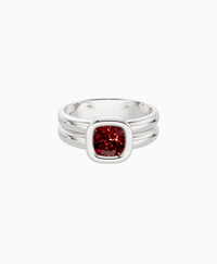 Pigeon Blood Lab Ruby / Cushion / 1ct