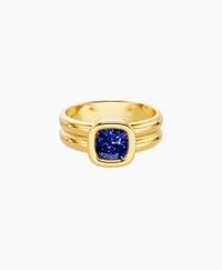 Royal Blue Lab Sapphire / Cushion / 1ct
