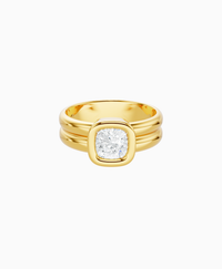 White Lab Diamond / Cushion / 1ct