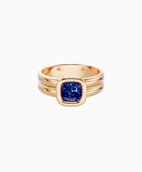 Royal Blue Lab Sapphire / Cushion / 1ct