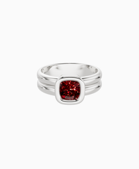 Pigeon Blood Lab Ruby / Cushion / 1ct