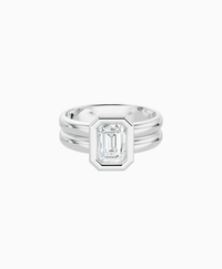 White Lab Diamond / Emerald (NS) / 1ct