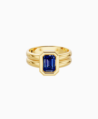 Royal Blue Lab Sapphire / Emerald (NS) / 1ct