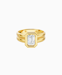 White Lab Diamond / Emerald (NS) / 1ct