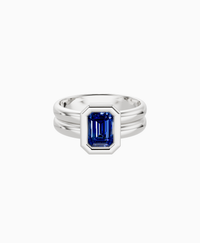 Royal Blue Lab Sapphire / Emerald (NS) / 1ct