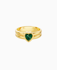Zambian Lab Emerald / Heart / 0.5ct