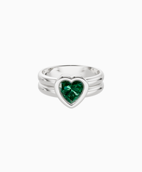 Zambian Lab Emerald / Heart / 1ct
