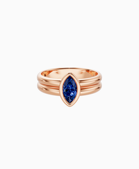 Royal Blue Lab Sapphire / Marquise (NS) / 0.5ct