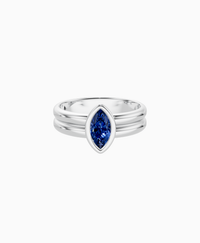 Royal Blue Lab Sapphire / Marquise (NS) / 0.5ct