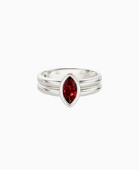 Pigeon Blood Lab Ruby / Marquise (NS) / 0.5ct