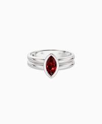 Pigeon Blood Lab Ruby / Marquise (NS) / 0.5ct