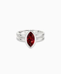 Pigeon Blood Lab Ruby / Marquise (NS) / 1ct