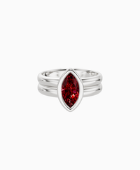 Pigeon Blood Lab Ruby / Marquise (NS) / 1ct