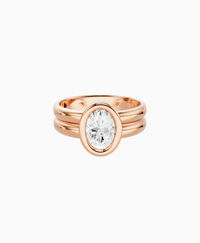 White Lab Diamond / Oval (NS) / 1ct