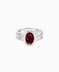 Pigeon Blood Lab Ruby / Oval (NS) / 1ct