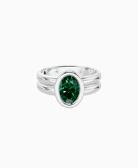 Zambian Lab Emerald / Oval (NS) / 1ct