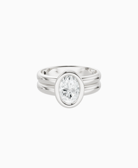 White Lab Diamond / Oval (NS) / 1ct