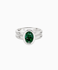 Zambian Lab Emerald / Oval (NS) / 1ct