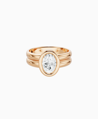 White Lab Diamond / Oval (NS) / 1ct