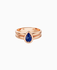 Royal Blue Lab Sapphire / Pear (NS) / 0.5ct