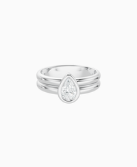 White Lab Diamond / Pear (NS) / 0.5ct
