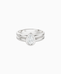 White Lab Diamond / Pear (NS) / 0.5ct