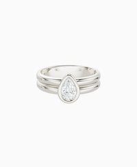 White Lab Diamond / Pear (NS) / 0.5ct