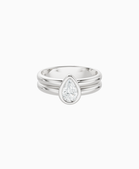 White Lab Diamond / Pear (NS) / 0.5ct