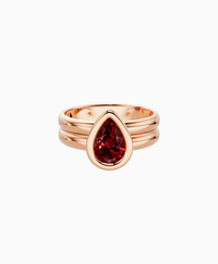 Pigeon Blood Lab Ruby / Pear (NS) / 1ct