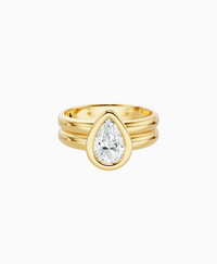 White Lab Diamond / Pear (NS) / 1ct