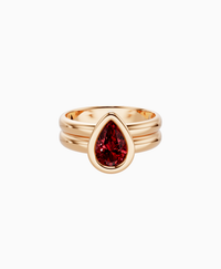 Pigeon Blood Lab Ruby / Pear (NS) / 1ct