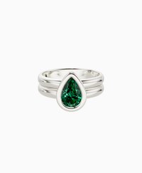 Zambian Lab Emerald / Pear (NS) / 1ct