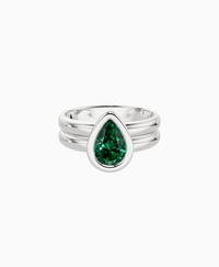 Zambian Lab Emerald / Pear (NS) / 1ct