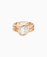 White Lab Diamond / Pear (Tilted) / 1ct