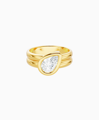 White Lab Diamond / Pear (Tilted) / 1ct