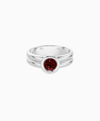 Pigeon Blood Lab Ruby / Round / 0.5ct