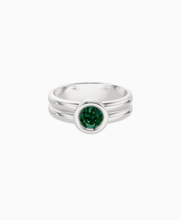 Zambian Lab Emerald / Round / 0.5ct