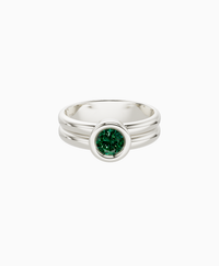 Zambian Lab Emerald / Round / 0.5ct