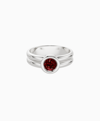 Pigeon Blood Lab Ruby / Round / 0.5ct