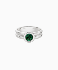 Zambian Lab Emerald / Round / 0.5ct