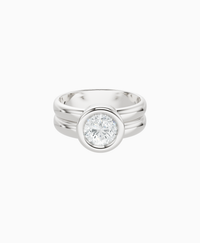 White Lab Diamond / Round / 1ct