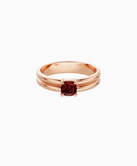Pigeon Blood Lab Ruby / Cushion / 0.5ct