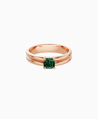 Zambian Lab Emerald / Cushion / 0.5ct